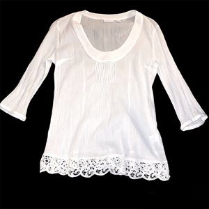 New York & Company white blouse